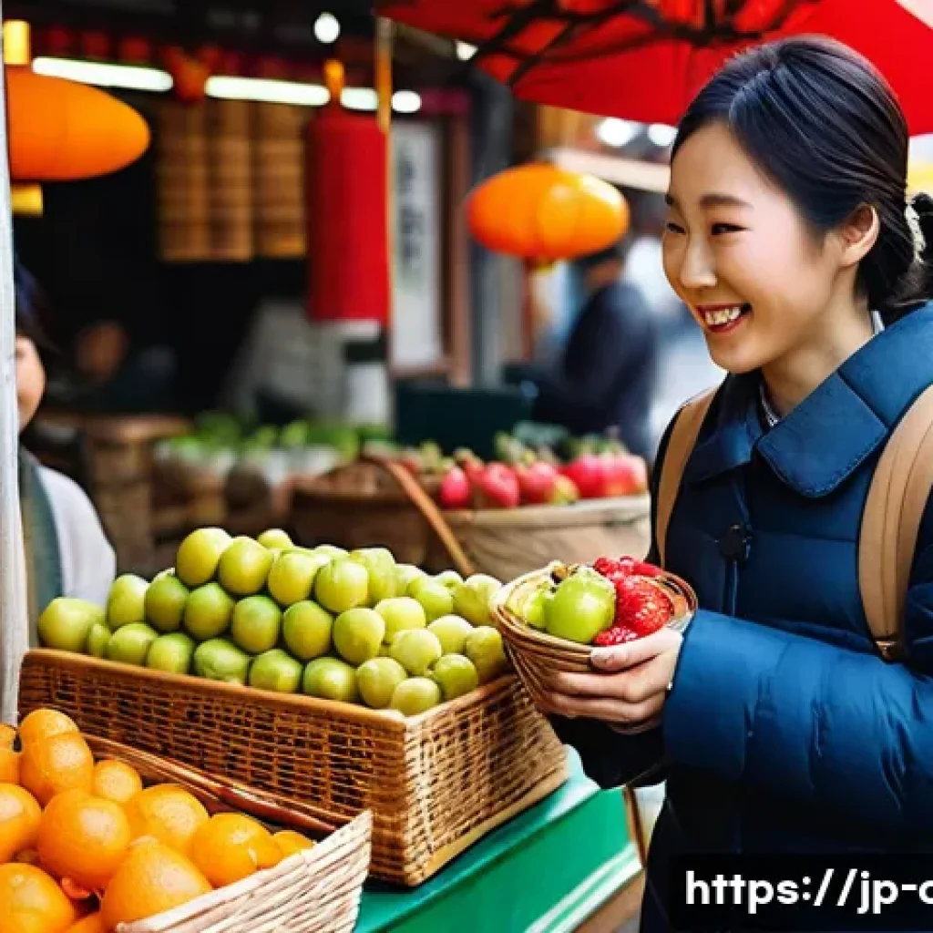 중국어 공부와 문화 이해의 중요성 - **Prompt:** A young Japanese woman in her late 20s, with a warm smile, is having a joyful conversati...